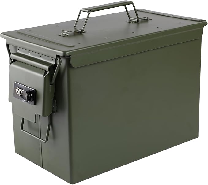 Ammo Can&Ammo Box, Fireproof & Waterproof Metal Storage Box by Unknown