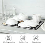 Coffee Black Dish Drying Mat for Kitchen Coffee Beans Maker Cappuccino Latte - Image 7