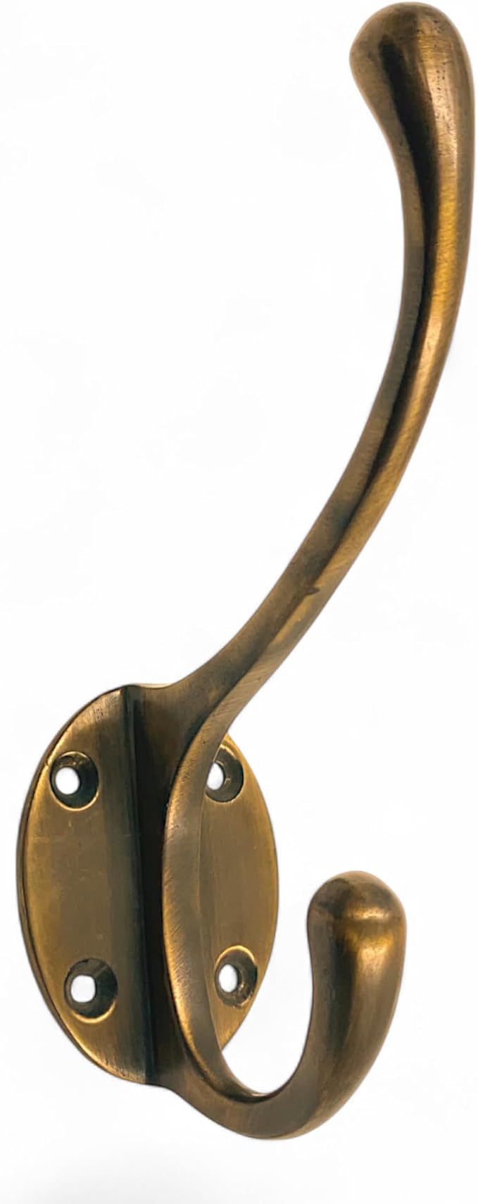 Soild Brass Wall Hooks for Hanging, Antique Brass Coat Hooks Wall Mounted - Image 5