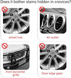 Car Carpet Cleaning Brush, Wheel Hub Scrub Brush Floor Mat Cleaning Brush - Image 5