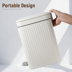 rejomiik Small Bathroom Trash Can - Image 7