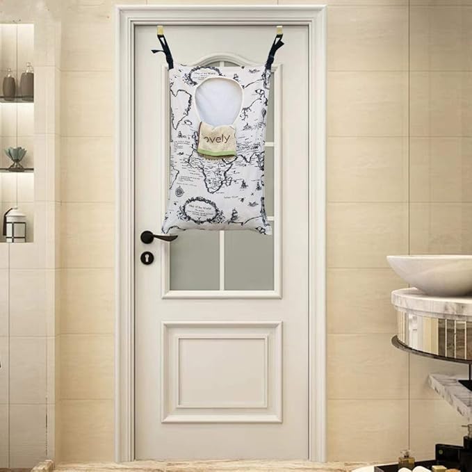 Adjustable Door-Hanging Laundry Hamper - Image 4