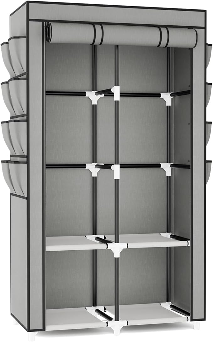 Portable Closet for Hanging Clothes, Portable Wardrobe Closet - Image 8