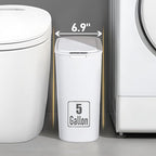 TIPGO 5 Gallon Motion Senor Bathroom Trash Can - Image 2
