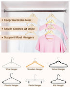 Smartor Clothes Hanger Connector Hooks 30 Pack, Closet Storage and Organization - Image 4