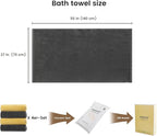 SEMAXE 4-Pack Luxury Bath Towels - Image 2