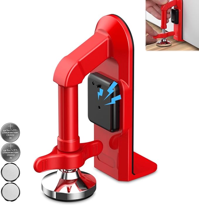 Portable Alarm Door Stopper by Piosarafiem