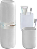 Toothbrush Travel Case Portable Travel Toothbrush Holder, Large Travel by MYLDH