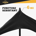 TitanFlex Heavy Duty Black Industrial Nitrile Gloves - Image 10