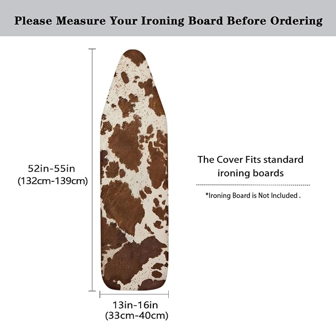 Cow Extra Wide Ironing Board Cover - Image 5