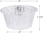 Kingrol 300 Pack Aluminum Foil Ramekins, 4 oz Disposable Baking Cups - Image 3