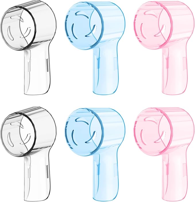 6 Pack Toothbrush Heads Dustproof Cover Compatible by HSYTEK
