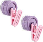 Geelin Dish Glove Clip with Suction Cup Easy Install Removable Purple Pink - Image 8