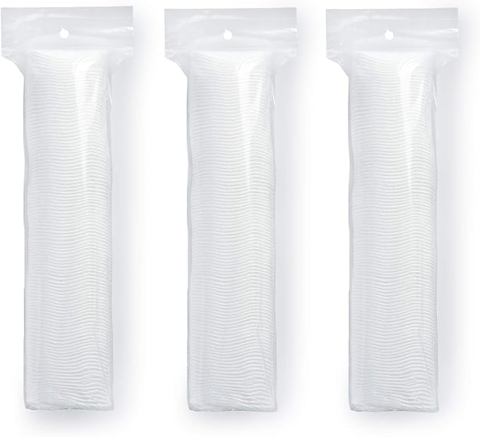 Medline Simply Soft Cotton Rounds, 100% Cotton Absorbent and Textured Cotton - Image 3