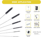 Straw Cleaner Brush Set, 6 Piece Long Drinking Straws Cleaning Brush Pipe Tube - Image 6