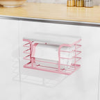 Small Grocery Bag Holder, Wall Mount Trash Bag Holder Dispenser - Image 6