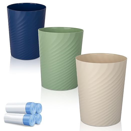 UUJOLY Bathroom Small Trash Can by UUJOLY