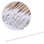 6" Cotton Swabs Wooden Handles Cotton Tipped Applicator Wood Sticks - Image 2