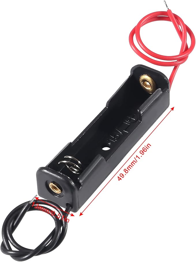 DIANN 8pcs AAA Battery Holder 2pcs AAA Battery Holder 1 Slot 2pcs 2 AAA Battery - Image 4