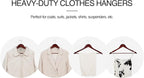 StorageWorks Wooden Hangers 30 Pack, Wood Coat Hangers - Image 9