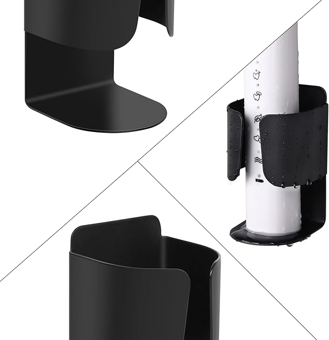 Electric Toothbrush Holder, 304 Stainless Steel Wall Mounted Self Adhesive - Image 7