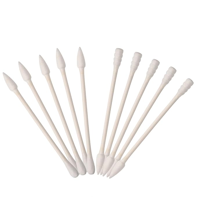 400 Pcs Cotton Swabs Double Precise Tips by Pangda