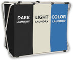 160L Large Laundry Basket, Freestanding Laundry Hamper, Collapsible Tall by Unknown