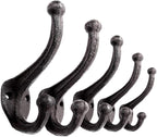 Ambipolar 5-Pack Rustic Wall Hooks by Ambipolar