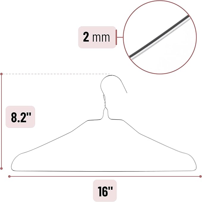 Mr. Pen Metal Hangers - Image 3