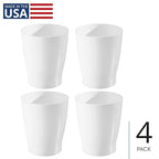 iDesign Small Round Plastic Trash Can - Image 2