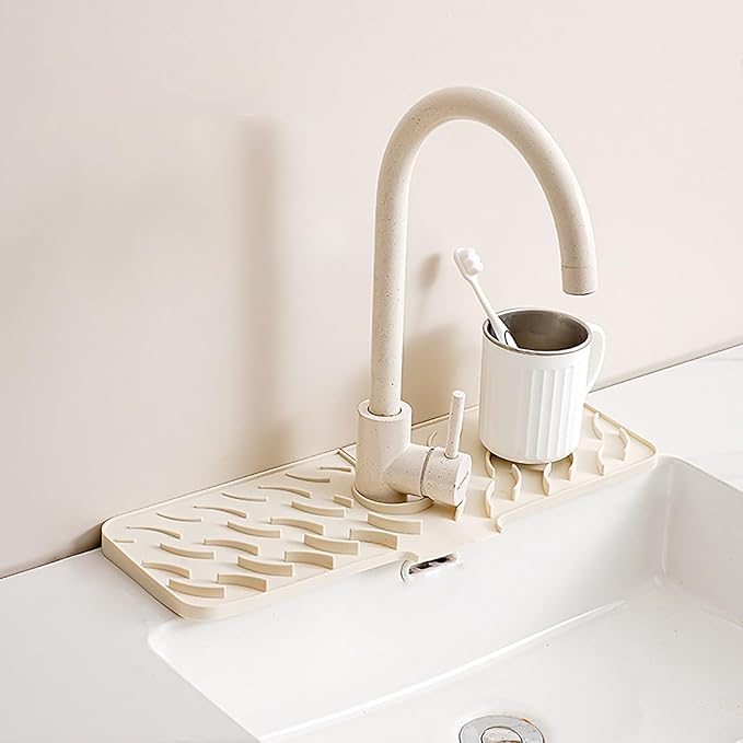 Silicone Faucet Splash-Proof pad, Universal Faucet Cover, Suitable by Unknown