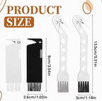 4 PCS Handheld Vacuum Cleaner Brush, Universal Dust Brush, 2 in 1 Vacuum Roller - Image 2