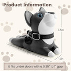 DomeStar Cute Dog Door Stopper, Shiba Inu Door Stop Decorative Animal Doorstop - Image 2