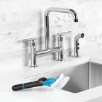 OXO Good Grips Soap Dispensing Dish Brush Refills, 2 Pack, Nylon Bristles - Image 7