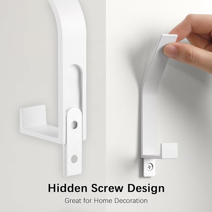 6 Pack Coat Hooks Wall Mount - Image 5