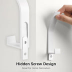 6 Pack Coat Hooks Wall Mount - Image 5