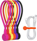 Rich&Ray Reusable Silicone Twist Ties, Magnetic Cable Ties by RichRay