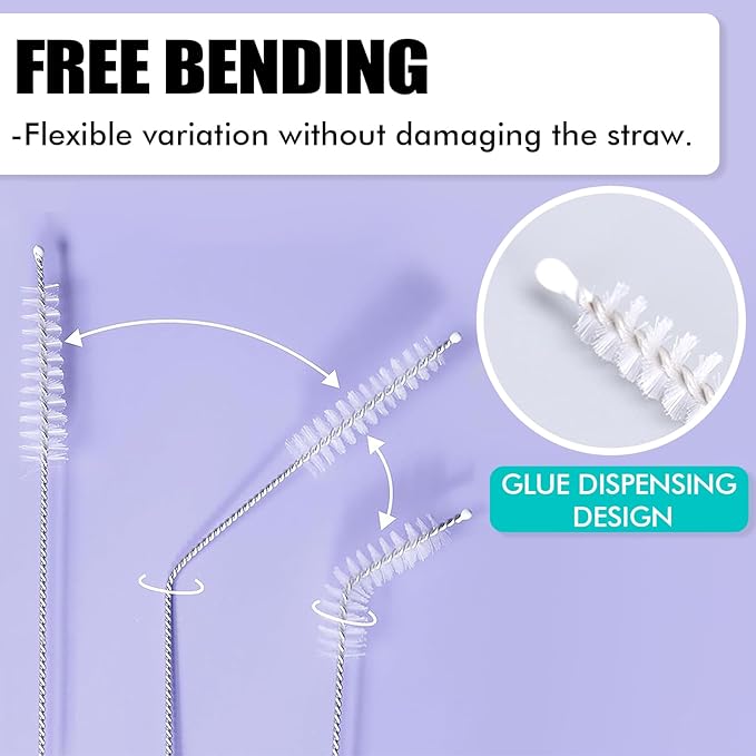 8PCS Bottle Brush Sponge Cup Brush - Image 9