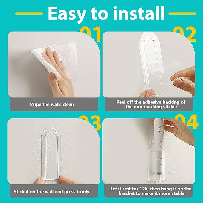 3 Pack Electric Toothbrush Holders - Image 4