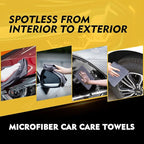 HOMEXCEL Grey Microfiber Cleaning Cloth 20 Pack 11.5 x 11.5 inch Microfiber - Image 5