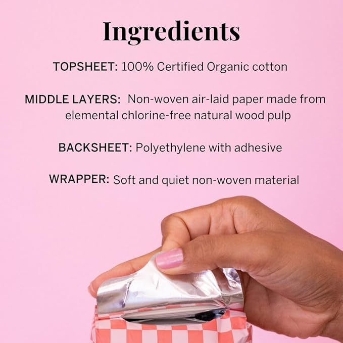 Pixie Organic Cotton Ultra Thin Postpartum Pads - Image 9