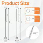 YOTIME Silicone Straw Cleaner Brush - Image 2