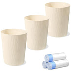 UUJOLY Small Trash Can Wastebasket Garbage Can Container Bins by UUJOLY