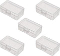 Fielect 5Pcs 9V Battery Storage Case, Battery Organizer by Fielect