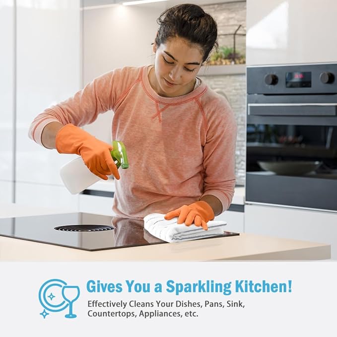 AIDEA Kitchen Towels-8PK, Super Soft and Absorbent Drying Towels - Image 4