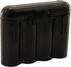 Powertron Batteries 3 Pack AA/AAA / CR123A Black Battery Holder Storage Cases - Image 2