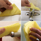 KMAKII 80 Pack Disposable Dish Cloths Heavy Duty Reusable Cleaning Wipes Dish - Image 3