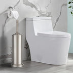 Stain Nickel Toilet Brush and Holder Set, Stainless Steel Toilet Brush - Image 7