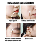 Thick Cotton Swabs, XL Size Natural Bamboo Cotton Buds 3 pack - Image 6