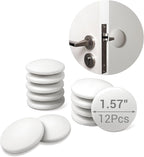 Door Stoppers - 1.57" White Door Stoppers by ZJWZLG